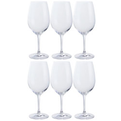 Dartington Crystal All Purpose Red Wine Glass, Set of 6